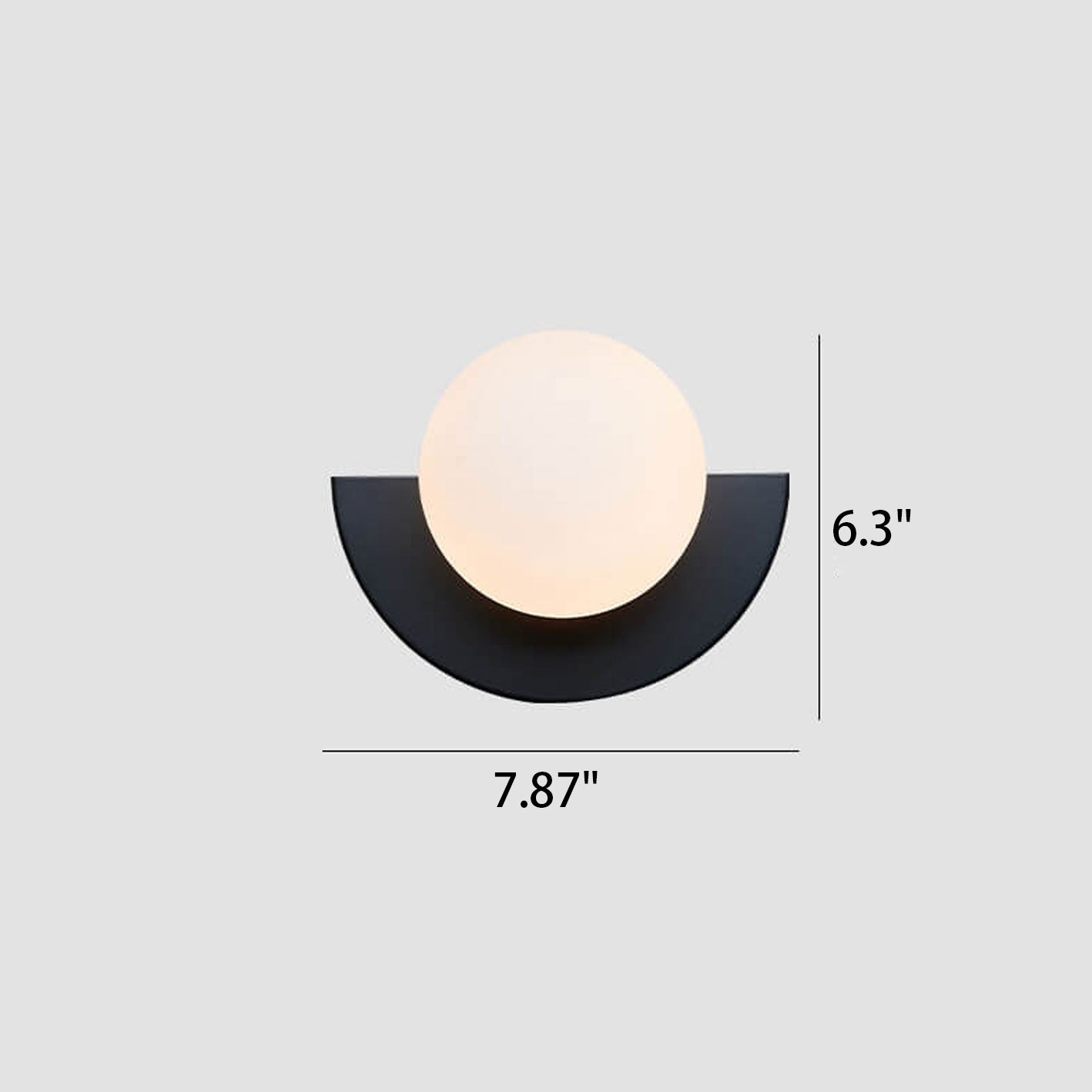 Mira Wall Sconce | Colorful Glass, Modern Minimalist Design 8