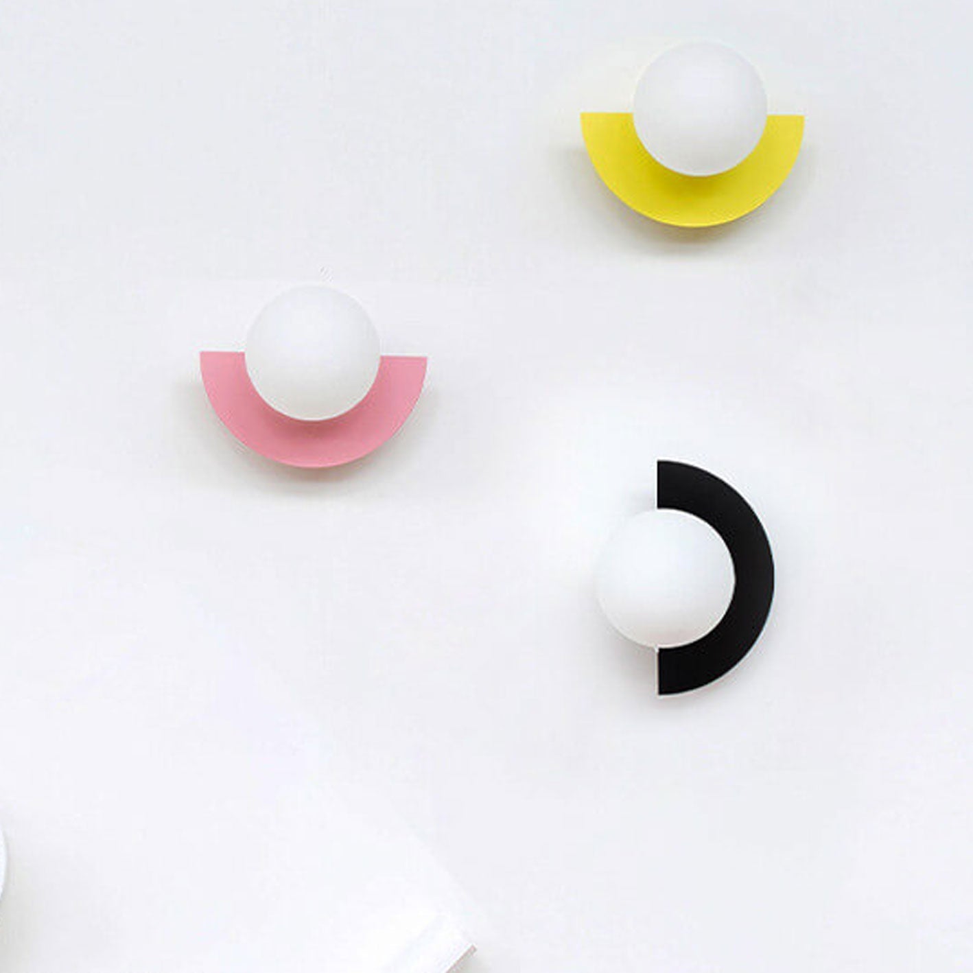 Mira Wall Sconce | Colorful Glass, Modern Minimalist Design 9