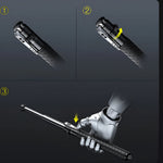 Mobility Aid | Adjustable Folding Cane with Secure Grip for Enhanced Stability 3
