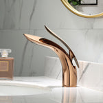 Modern Bathroom Faucet | Premium Brass with Elegant Handle Design | Luxurious Appeal for Stylish Spaces 0