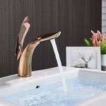 Modern Bathroom Faucet | Premium Brass with Elegant Handle Design | Luxurious Appeal for Stylish Spaces 5