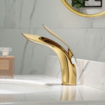 Modern Bathroom Faucet | Premium Brass with Elegant Handle Design | Luxurious Appeal for Stylish Spaces 9