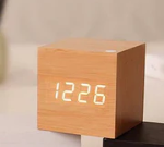 Modern Digital Wood Clock with Glowing Numerals | Unique Minimalist Design for Home Decor 5