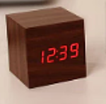 Modern Digital Wood Clock with Glowing Numerals | Unique Minimalist Design for Home Decor 6
