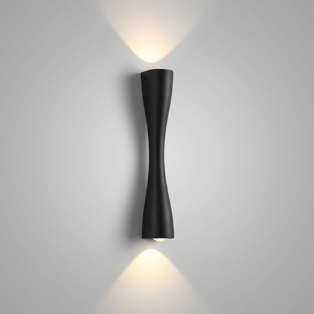 Modern Double Beam Wall Sconce with Adjustable Light Color | Stylish Illumination for Any Space 0