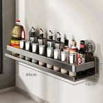 Modern Home | Wall Mounted Spice Rack Organizer with Adjustable Design | Space-Saving Solution for Easy Access 8