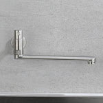 Modern Kitchen Faucet | Stainless Steel Pot Filler with Swivel Spout | Wall Mounted Design for Efficient Water Dispensing 9