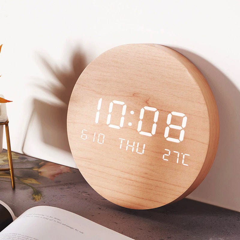 Modern Minimalist Wall Clock with Rechargeable Power | Sleek Design for Effortless Home Decor 0