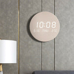 Modern Minimalist Wall Clock with Rechargeable Power | Sleek Design for Effortless Home Decor 1