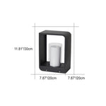 Modern Outdoor LED Light | Waterproof Solar & Wired Options for Versatile Illumination 0