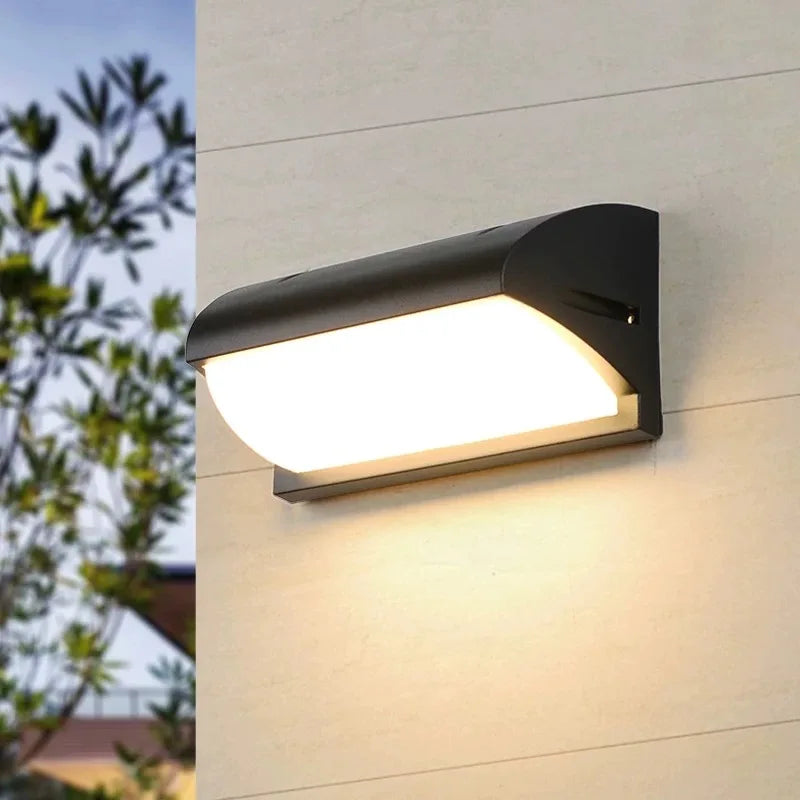 Modern Outdoor Wall Light | Motion Sensor LED Sconce with Waterproof Design for Smart Illumination 0