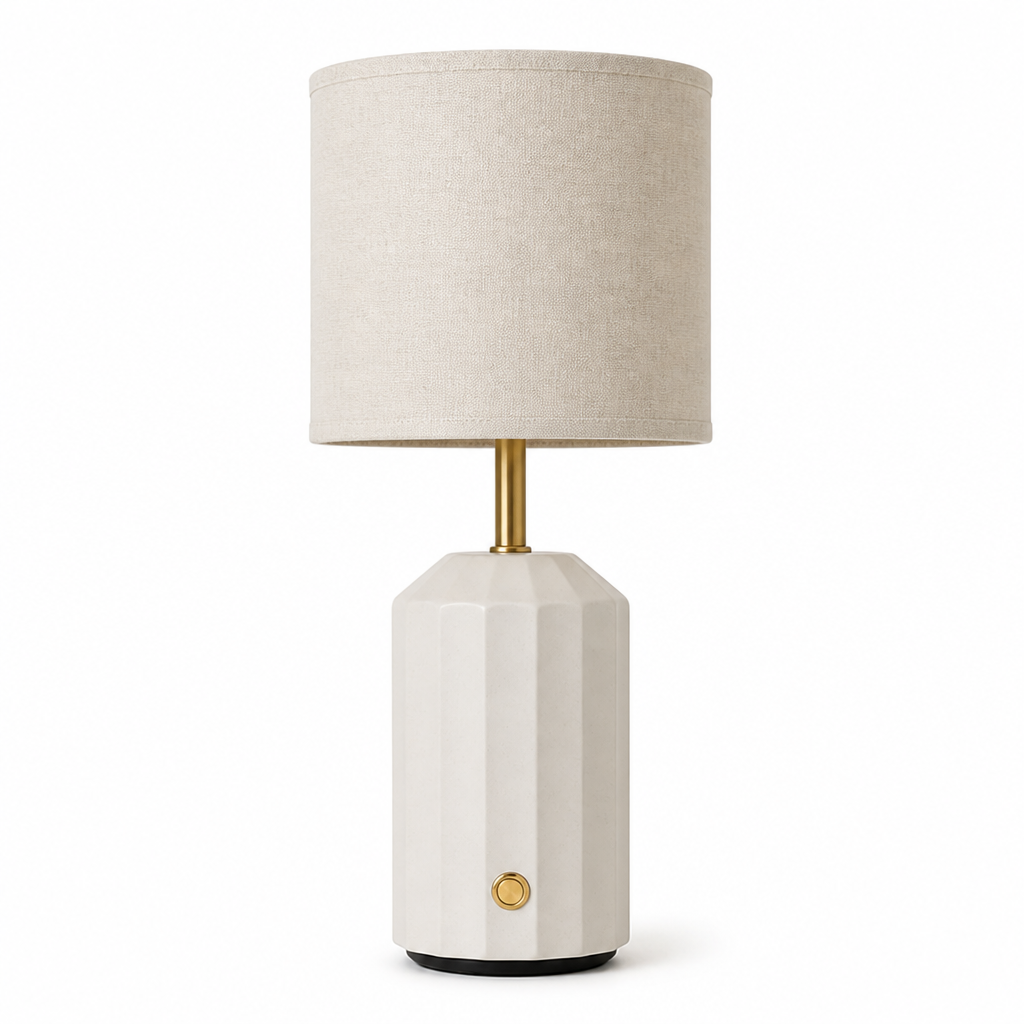 Modern Rechargeable Touch-Control Table Lamp with Adjustable LED Illumination for Versatile Use 0
