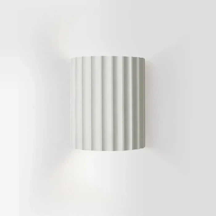 Modern Resin Wall Sconce Lighting with LED Technology | Unique Design for Cozy Ambiance 0