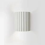 Modern Resin Wall Sconce Lighting with LED Technology | Unique Design for Cozy Ambiance 0