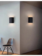 Modern Resin Wall Sconce Lighting with LED Technology | Unique Design for Cozy Ambiance 3