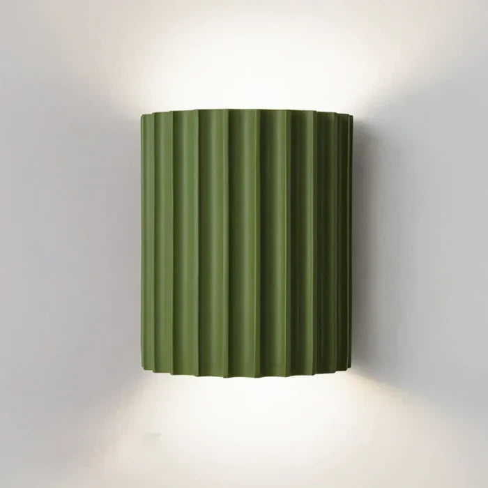 Modern Resin Wall Sconce Lighting with LED Technology | Unique Design for Cozy Ambiance 6