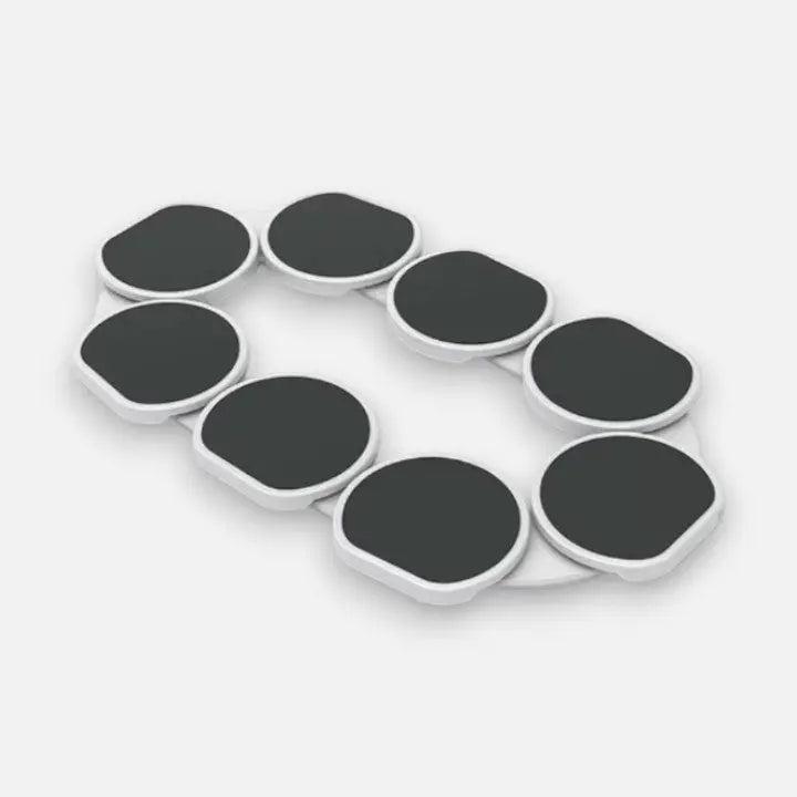 Modular Rotating Serving Tray with Non-Slip Surface & Heat Resistance | Perfect for Interactive Dining 4
