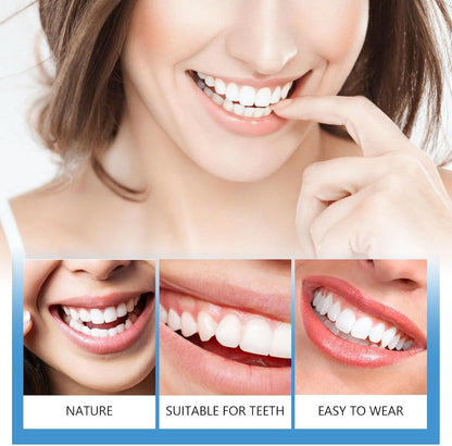 Moldable Silicone Denture Set | Custom Fit False Teeth for Natural Smile | Durable & Easy to Clean for Everyday Confidence 1