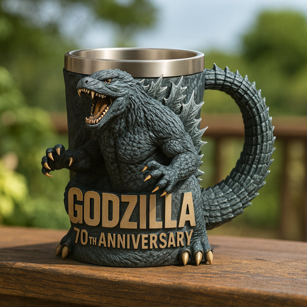 Monster Mug | 3D Sculpted Ceramic Coffee Mug with Unique Design | Fun Drinkware for Home and Office 0