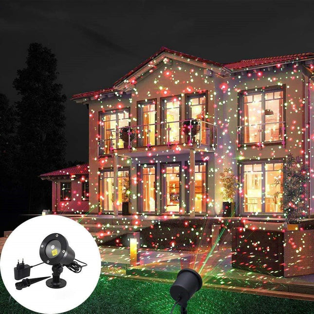 Outdoor Laser Light Projector, Christmas Laser Projector for House, Holiday Light Projector, Outdoor Christmas Lights