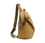 MultiWear | Water-Resistant Canvas Crossbody Bag with Anti-Theft Pocket | Versatile Design for Daily Use 6
