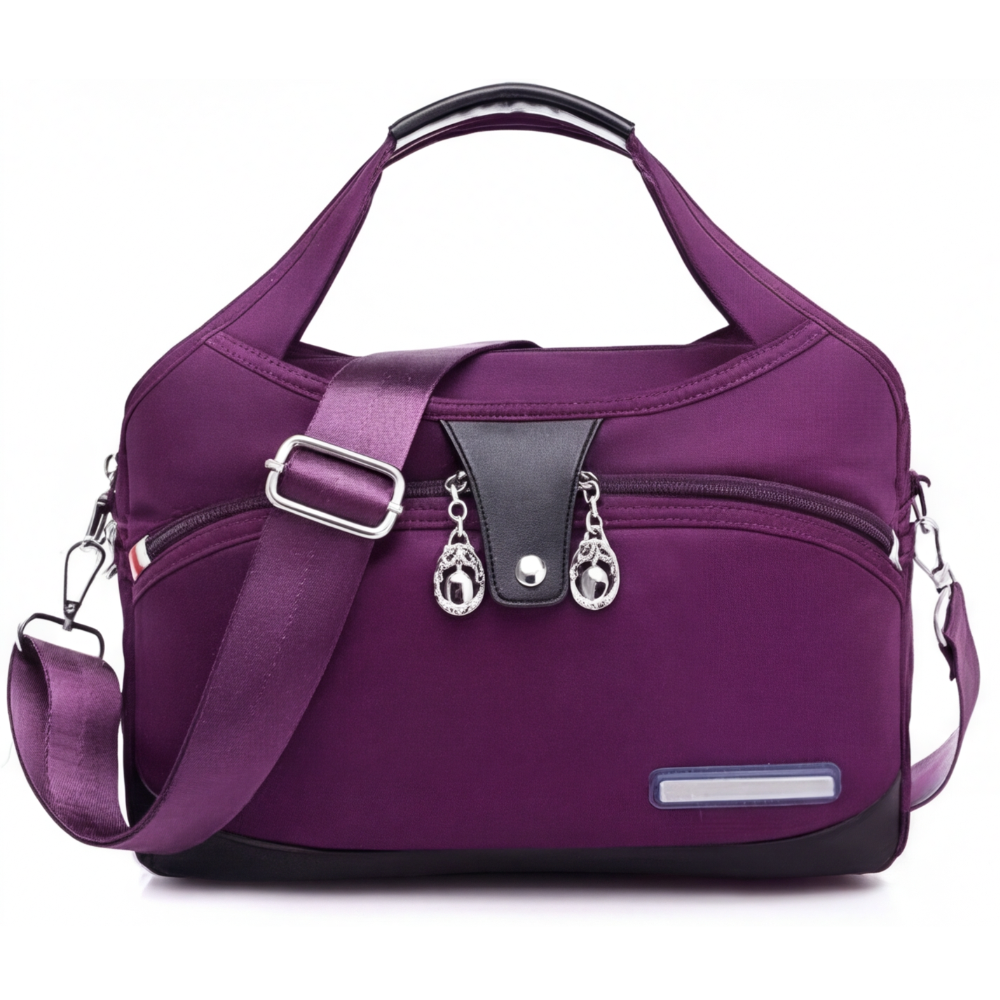 Multi Pocket Crossbody Bag with Adjustable Strap | Water-Resistant Design for Effortless Organization 8