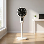 Multidirectional Oscillating Fan with Remote Control | Adjustable Height for Efficient Cooling 1