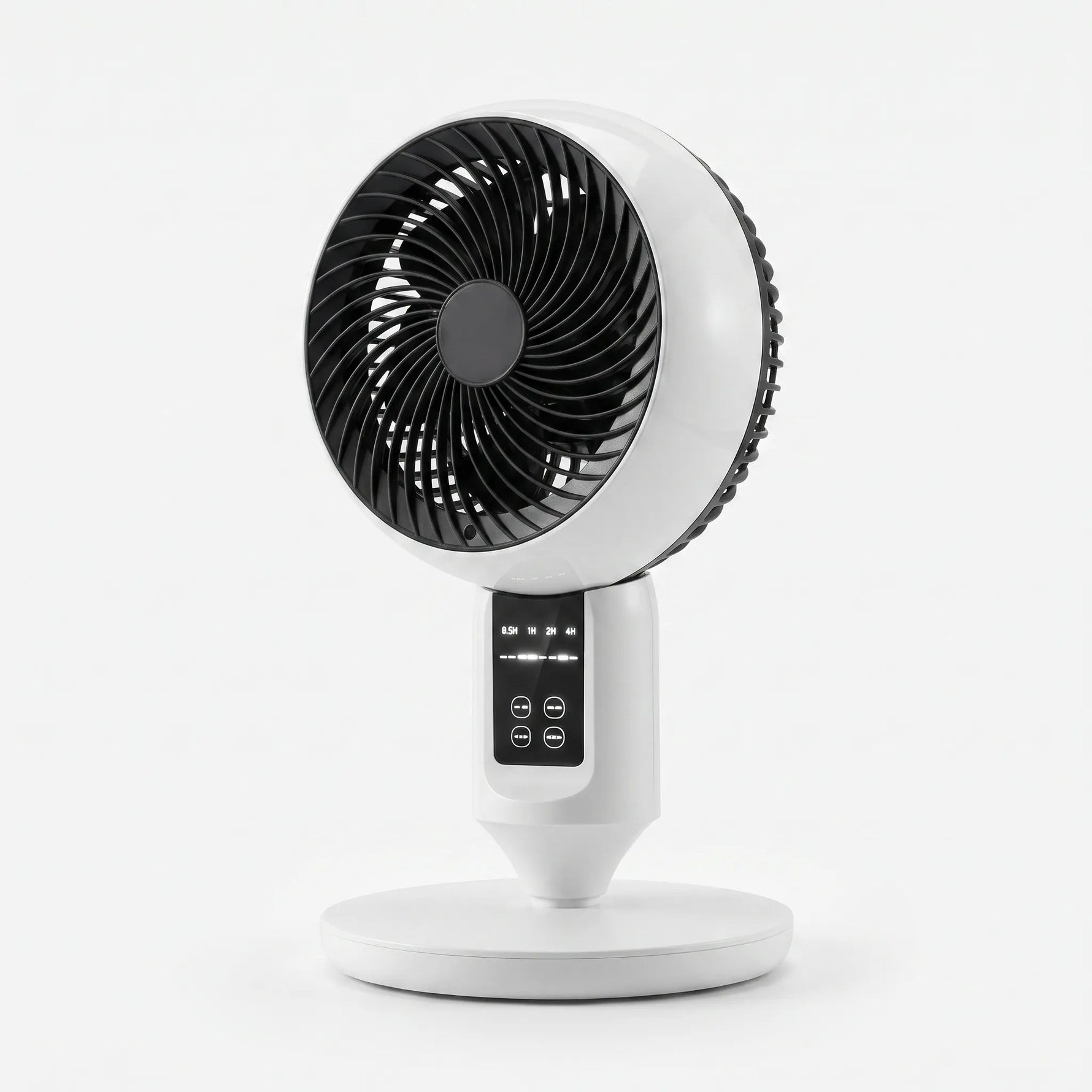 Multidirectional Oscillating Fan with Remote Control | Adjustable Height for Efficient Cooling 3