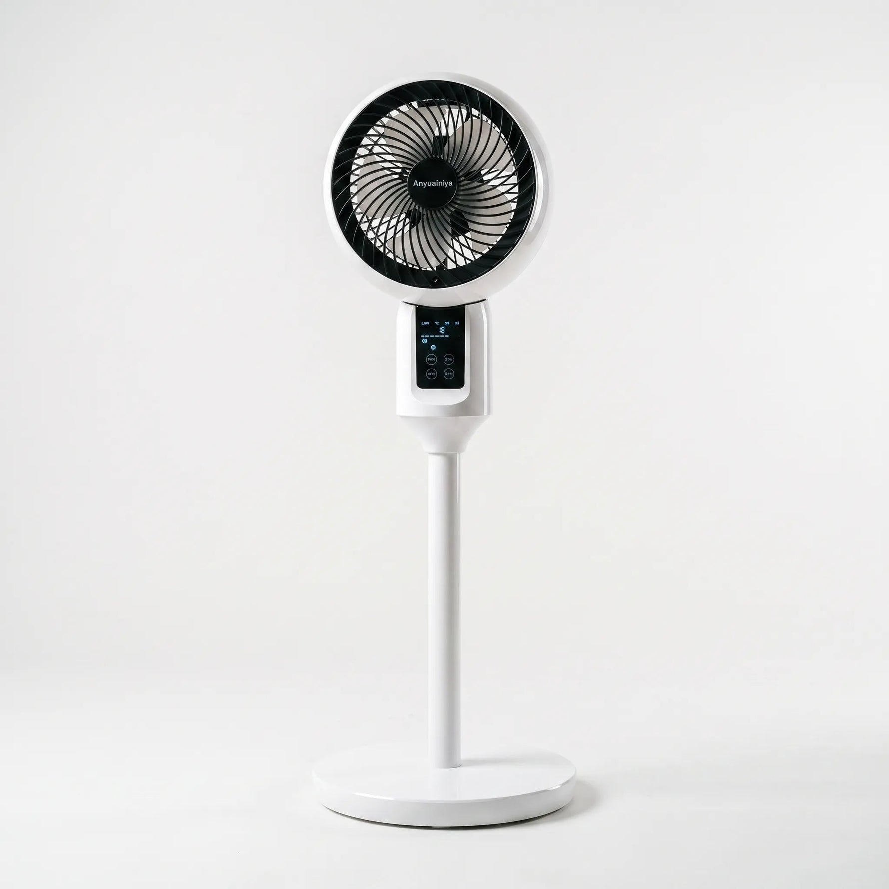 Multidirectional Oscillating Fan with Remote Control | Adjustable Height for Efficient Cooling 4