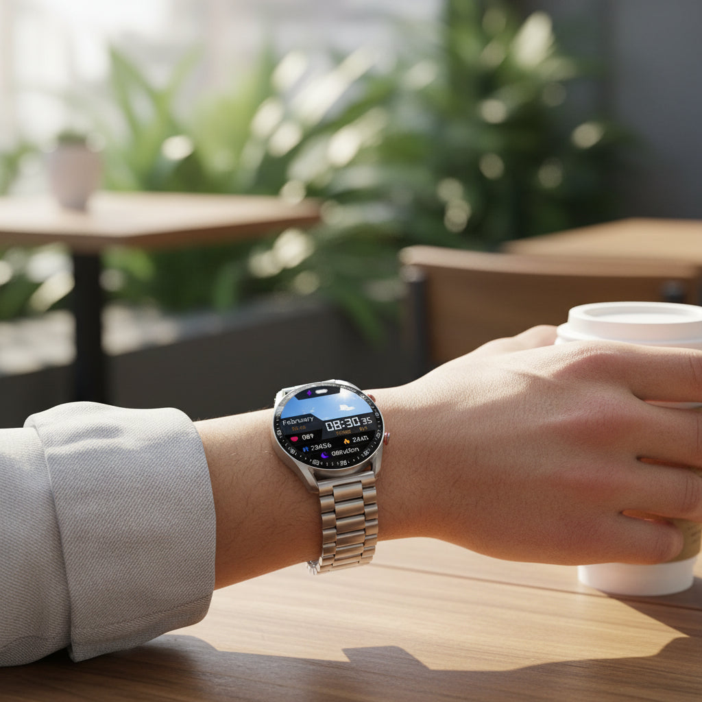 Multifunction Fitness Smartwatch with Heart Rate Monitoring | Stylish Design for Active Lifestyles 0