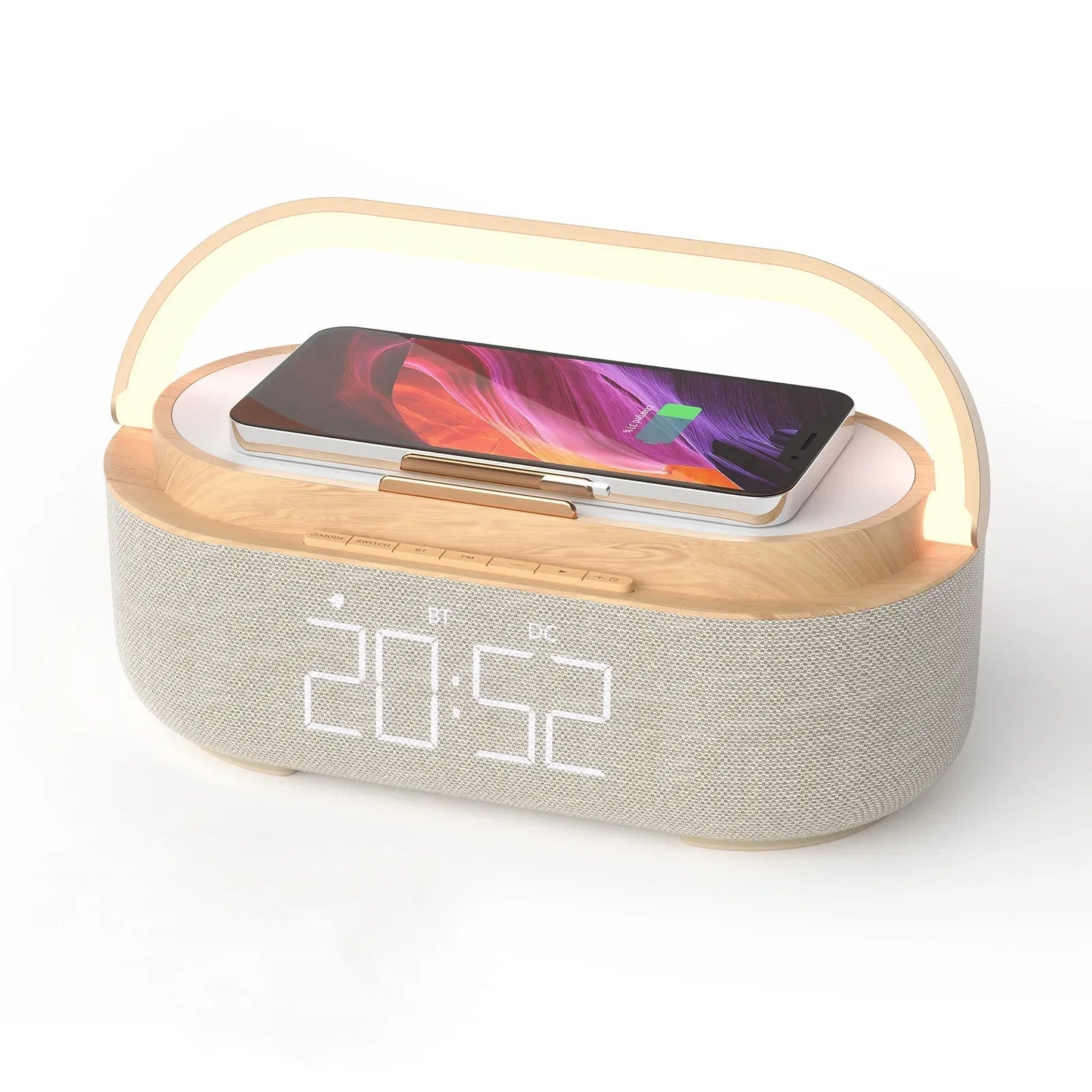 Multifunctional 5-in-1 Wireless Charging Station with Fast Charging & Bluetooth Speaker 0