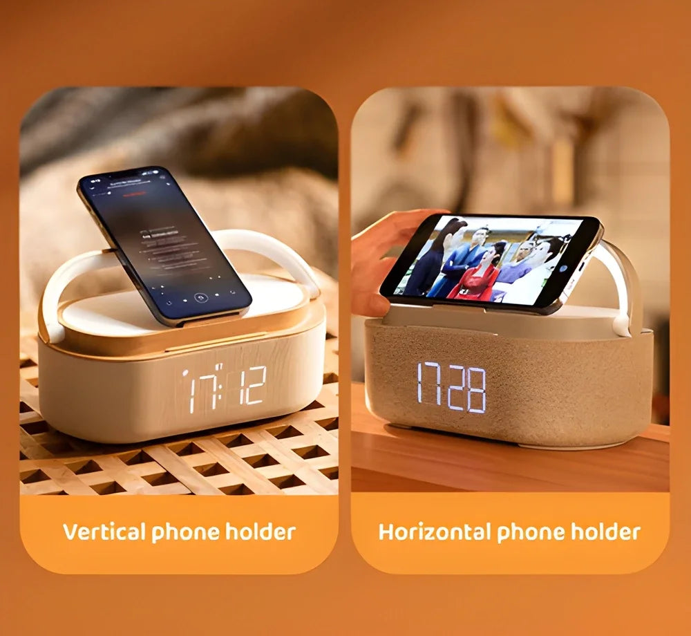 Multifunctional 5-in-1 Wireless Charging Station with Fast Charging & Bluetooth Speaker 6