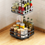 Multifunctional Storage Rack | 360° Rotatable Design for Easy Access | Space-Saving Organizer 1