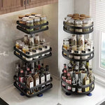 Multifunctional Storage Rack | 360° Rotatable Design for Easy Access | Space-Saving Organizer 3
