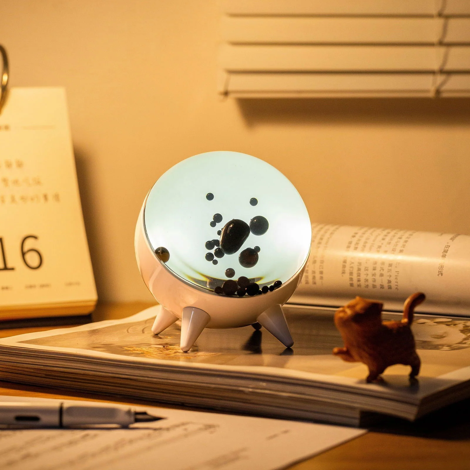 Music-Reactive Ferrofluid Display with Bluetooth Connectivity | Interactive Art Piece for Music Lovers 0