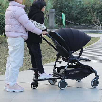 Buggy Boards for Prams, Universal Stroller Board with Swivel Wheel, Stroller Standing Board, Stroller Accessories