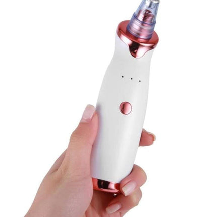 Pore Vacuum Blackhead Remover USB Rechargeable, Blackhead Vacuum with 3 Suction Levels and Diamond Head – media 8