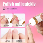 Nail Care Essentials | 5-in-1 Electric Nail Polisher with Built-in Light | Portable Manicure Tool for Salon-Quality Nails 7