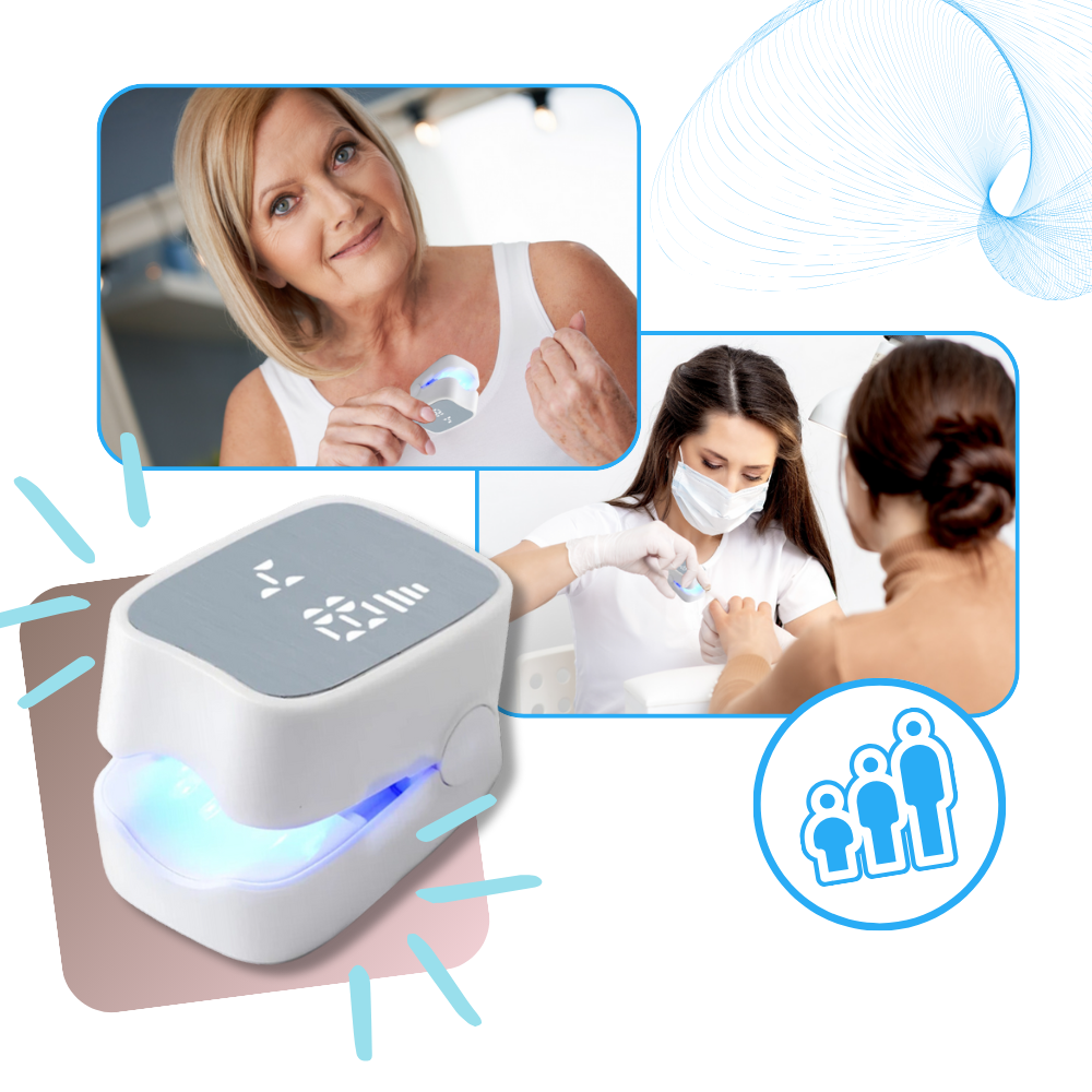Nail Health Solution | Painless Nail Fungus Laser with Dual Laser Technology | Portable Device for All Ages 5