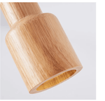 Natural Wood Pendant Lamp with Warm Lighting | Scandinavian Minimalist Design for Cozy Interiors 5