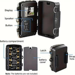 Nature Watcher | Outdoor Wildlife Camera with Night Vision & Audio Recording | High-Definition Imagery for Animal Observation 5