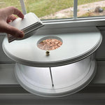 Nature's View | Transparent Window Bird Feeder with Easy Suction Cup Setup | Perfect for Bird Watching from Home 7