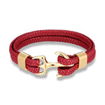Nautical Collection | Men's Leather Bracelet with Unique Anchor Design | Stylish Accessory for Any Occasion 6