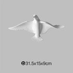 Nautical Seagull Wall Art | Intricate Resin Decoration for Elegant Home Decor 11
