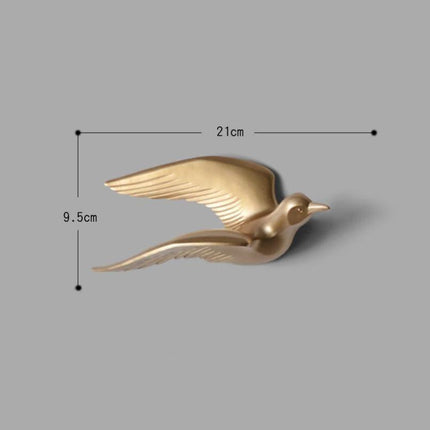 Nautical Seagull Wall Art | Intricate Resin Decoration for Elegant Home Decor 5