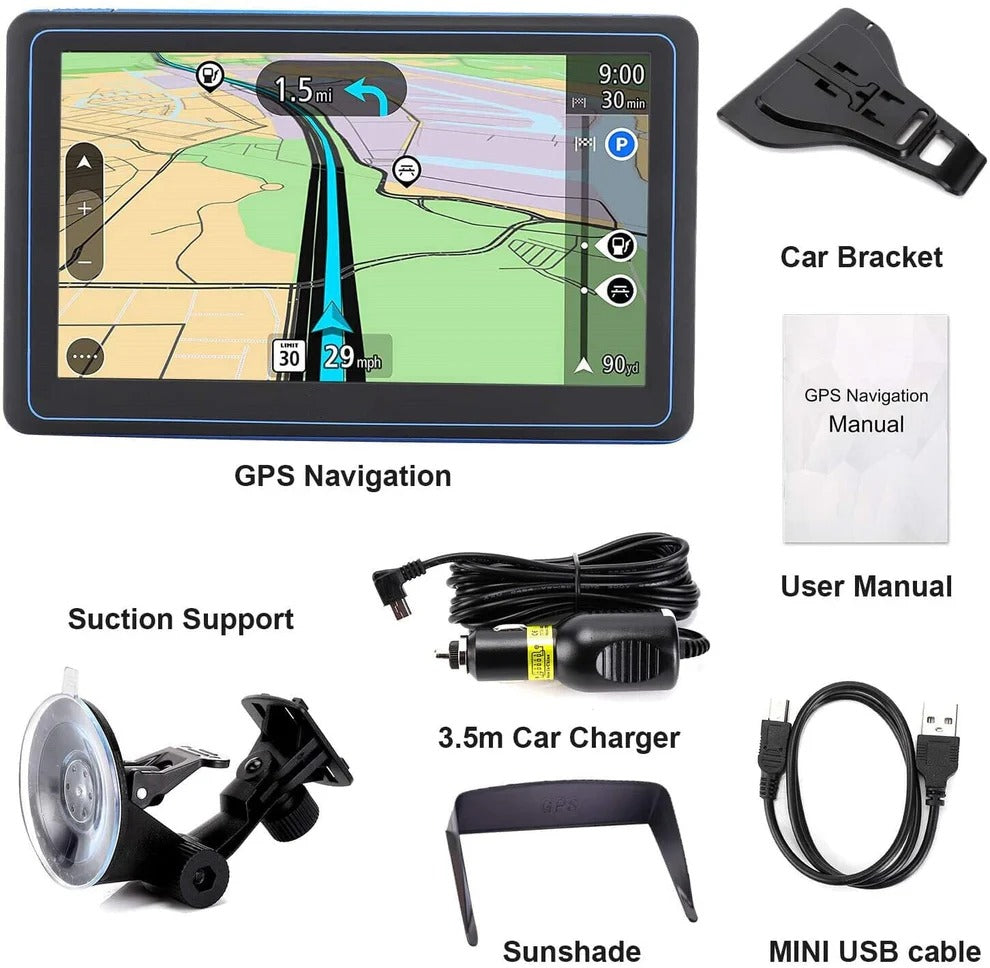 Navigator Pro | Vehicle GPS Tracker with Live Traffic Updates | Multi-Language Voice Guidance for Hassle-Free Navigation 7