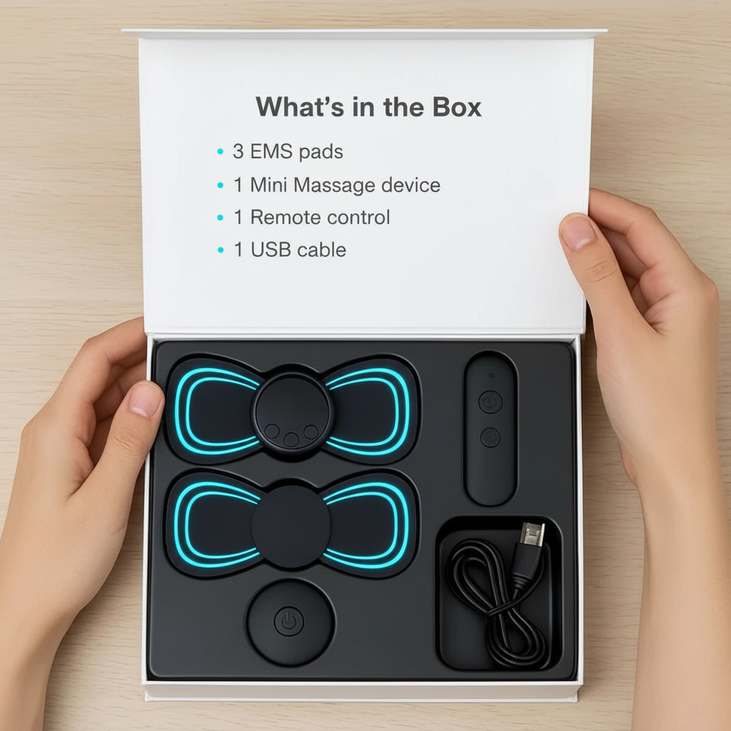NeuroPad | EMS Massage Pad for Sciatica Relief with Portable Design | Holistic Pain Management for Enhanced Mobility 7