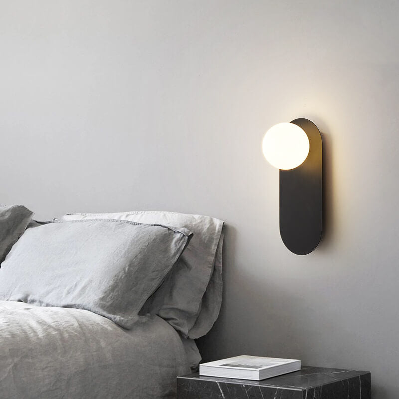 Noble Wall Sconce | Minimalist Glass, Modern Design 0