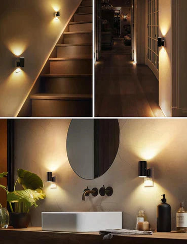 Noctura | Atmospheric Wall Lamp with Smart Dusk Sensor | Cozy Lighting for Relaxing Ambiance 4