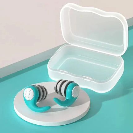 Noise Cancelling Ear Plugs, Washable Silicone Ear Plugs